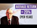 Charlie Munger: How To Achieve A 20% Return Per Year