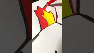 How to draw on fire innocent marshmallow