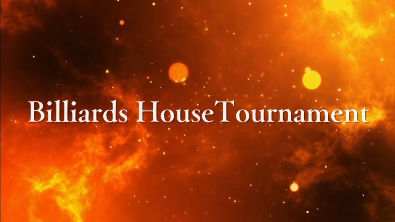 ビリヤードハウストーナメント2025/10/12