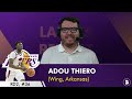 Adou Thiero Selected By Los Angeles Lakers With Pick #36 In Second Round Of 2025 NBA Draft Reaction