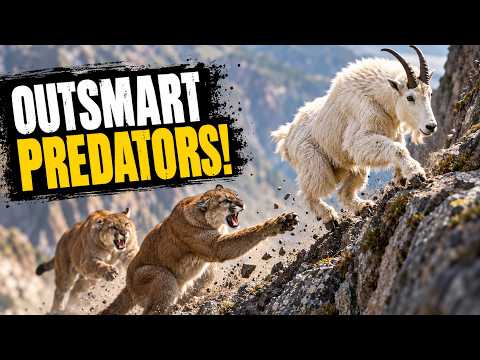 Mountain Goats Outsmart Predators on the Steepest Cliffs