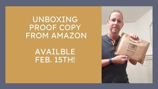 Unboxing My Book - The Proof Copy