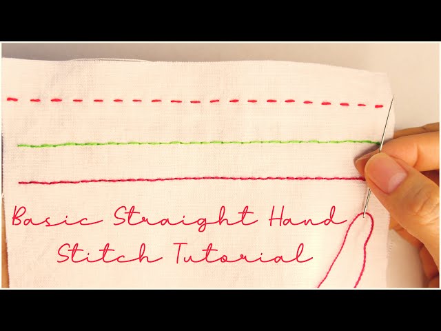 Online Course: Hand Sewing for Your Closet — Top Stitch Mending