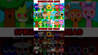 SPRUNKI LOVE ALIVE vs SPRUNKI CRY DEAD #sprunki #gameplay #games #roblox