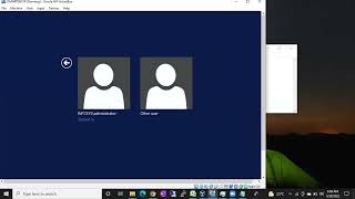 How to login To servers in Different Domains