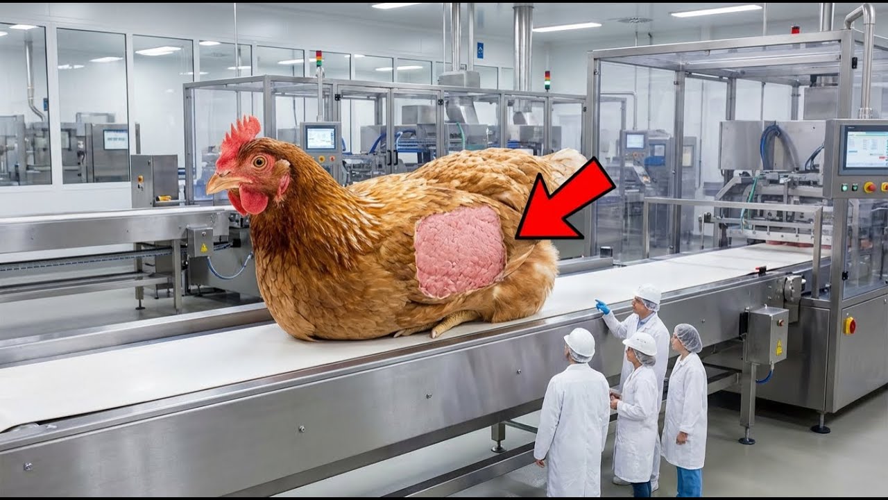 Inside the Factory: Cell-Based Chicken Bioreactor Harvesting & Structured Cut Shaping