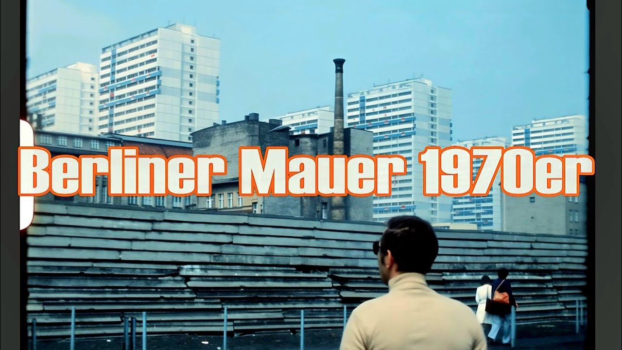 Berlin 1970er - Mauer - Ku´damm - Reichstag - Brandenburger Tor - Tempelhof - Zoo
