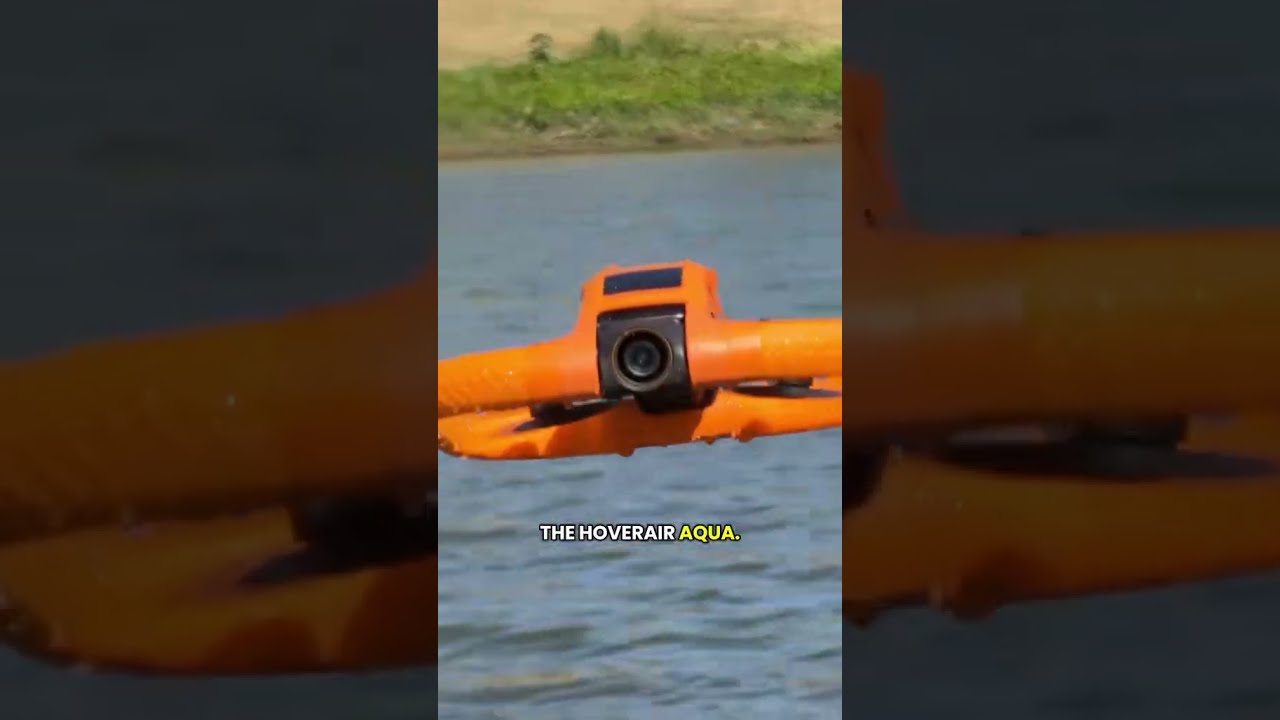 WaterProof Drone that Tracks your every move! HoverAir Aqua #HoverAir #drone #water