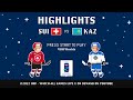 Highlights | Switzerland vs. Kazakhstan | 2022 #IIHFWorlds