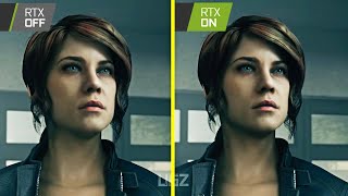 Control - Ray Tracing On Vs Off Graphics Comparison 4K (RTX 3080)