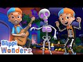 Learn About Dia De Los Muertos with Blippi! 🎶💀 | Blippi Wonders | Preschool Learning