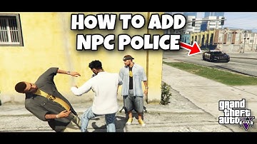 How To Add AI NPC Police In GTA 5 RP (FiveM) | Quick How To GTA Tutorial