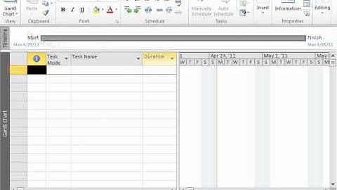 Project 2010 Tutorial The Project Environment Microsoft Training Lesson 1.2