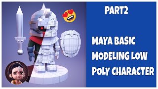 Maya Basic Character modeling Part2