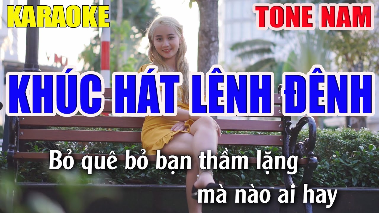 Khúc Hát Lênh Đênh Karaoke Tone Nam - Beat Karaoke Nhạc Sống 2022 - Lâm Organ