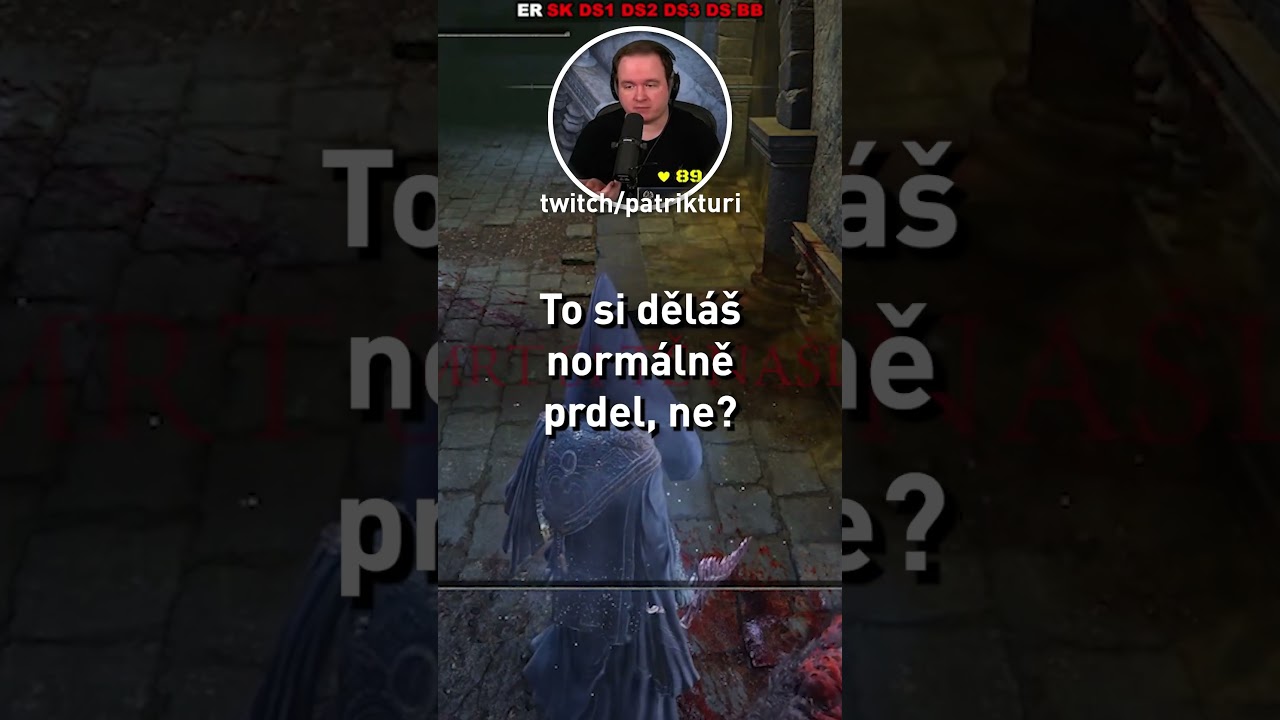 PATRIK ŠEL PRO POŽEHNÁNÍ… A DOSTAL PĚSTÍ 🥊🙏 | ELDEN RING CZ