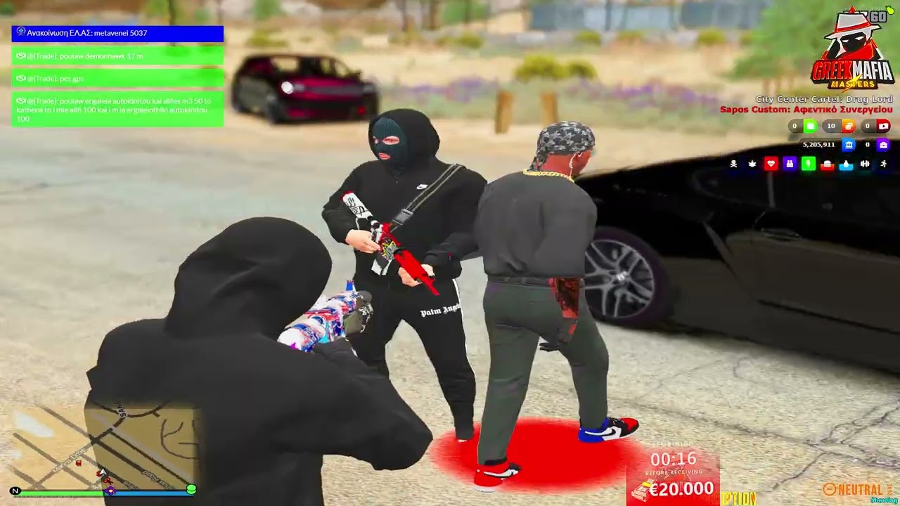 Gta Rp (⚡️Greek Mafia Masters pvp highlights⚡️)