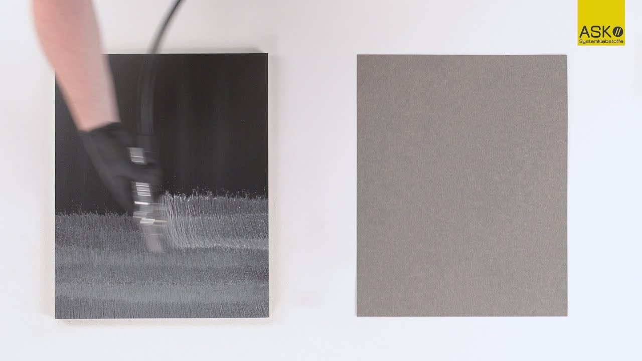 DuroSpray® Vorbereitung und Klebstoffauftrag