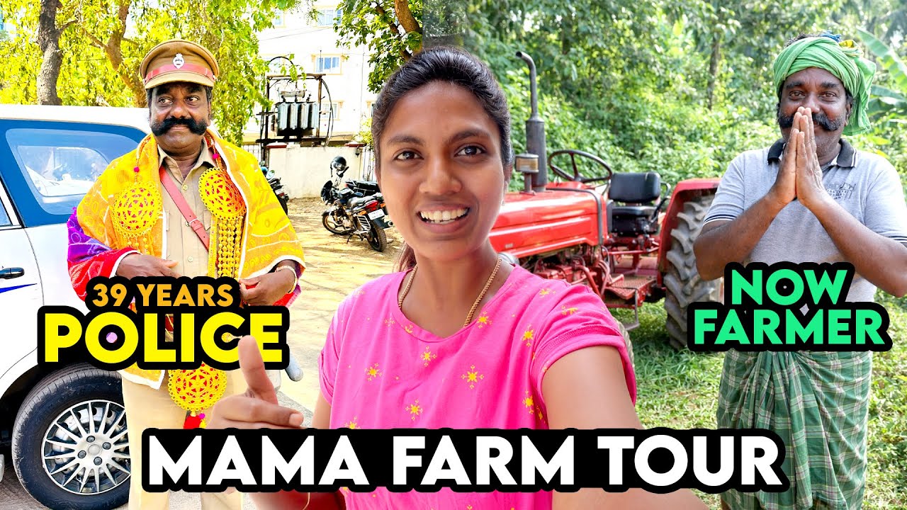 My Mama Farm Tour🌿🍁Police to Farmer🤩
