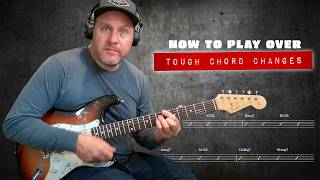 Wie Man Über Komplexe Akkordfolgen Improvisiert Gitarrenimprovisationskurs