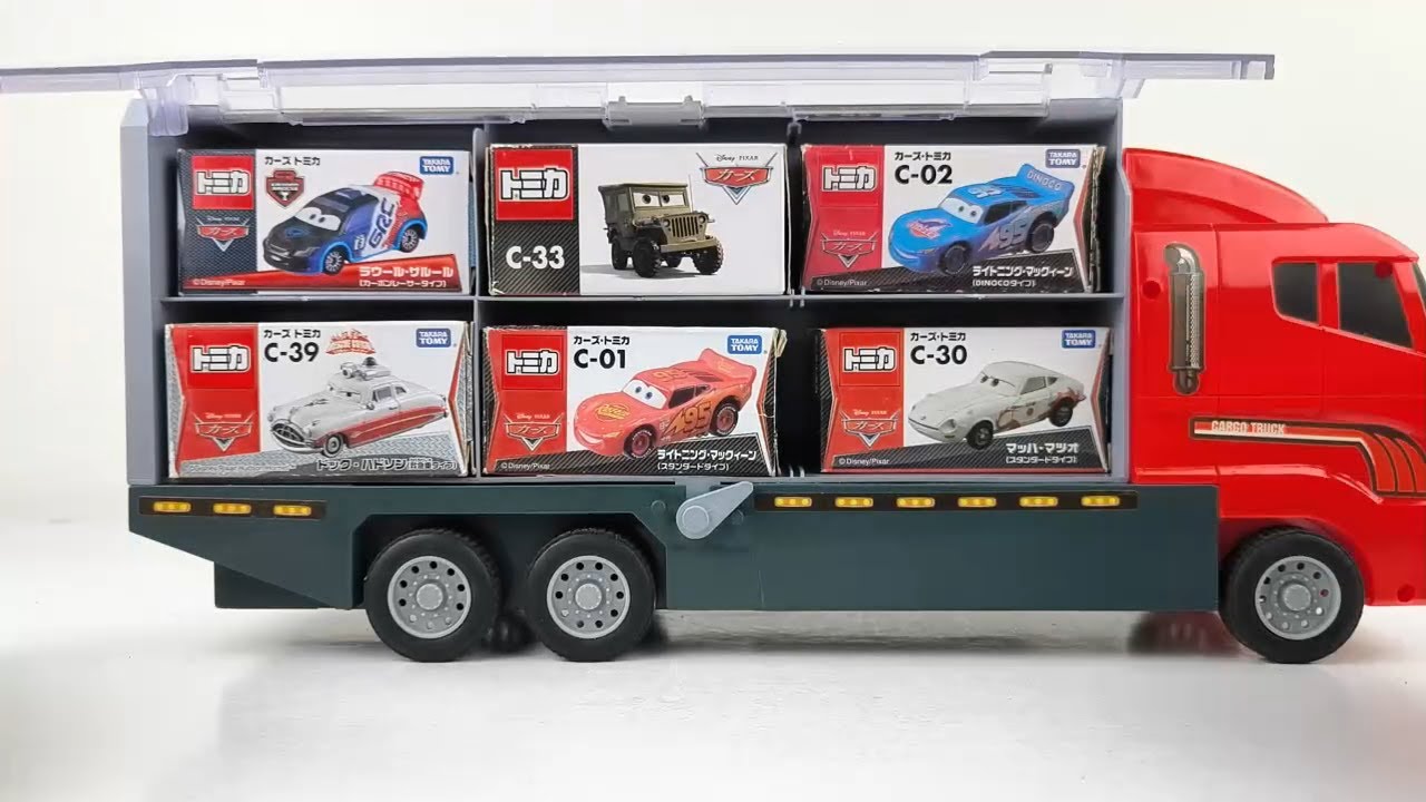 TOMICA DISNEY 🚛 はたらく車コンボイ出動！消防車＆ブルドーザー☆ディズニートミカ｜2025