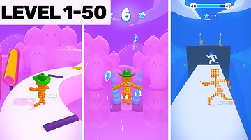 Pixel Rush Gameplay - All Level 1-50 (Android, IOS) |  Android Gameplay