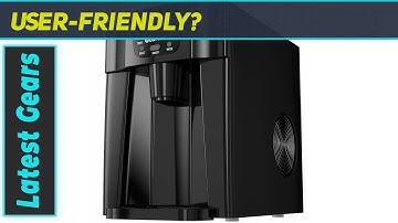 COSTWAY 2 in 1 Countertop Ice Maker with Built-in Water Dispenser: The Ultimate Ice Solution!