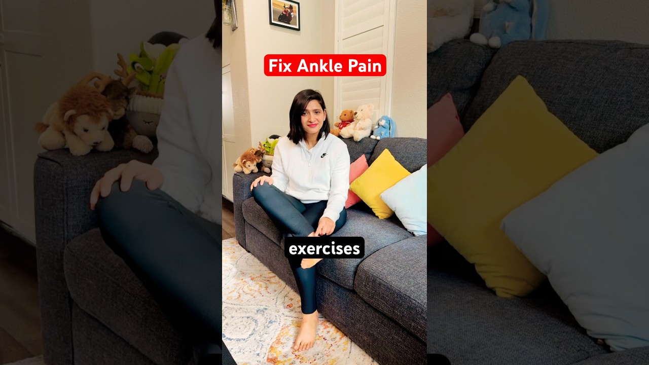 Fix Ankle Pain FAST | 3 Simple Exercises