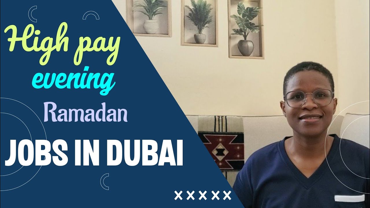 Evening Jobs That Pay Well in Ramadan in Dubai 🇦🇪 | High Paying Night Jobs 2026