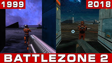 Battlezone 2: Original vs Remaster (1999 vs 2018) Comparison
