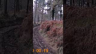 Subida complicada con mucho barro.Metxikas.