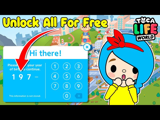 UNLOCK ALL ITEMS FOR FREE* Toca Boca Codes 2023, How To Get Toca Boca for  Free