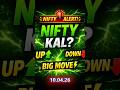 “Kal NIFTY Kya Karega? 📈📉 | Big Move Loading!” I “NIFTY Tomorrow Prediction  I⚡ Gap Up ya Crash?”