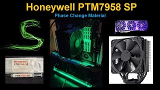 Applying Honeywell PTM7958 SP to CPU and GPU