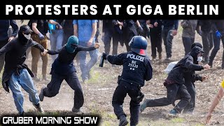 Protesters Strike Giga Berlin, Biden 100% Chinese EV Tariff, Interesting Lucid Facts - GMS #158