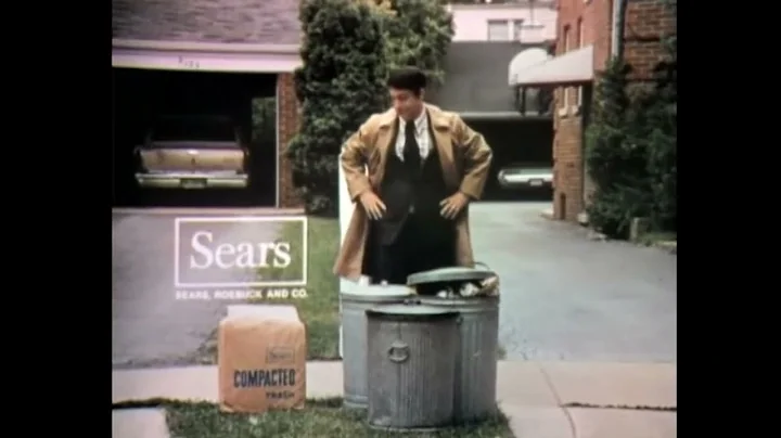 Sears Kenmore Trash Compactor Commercial (1972)