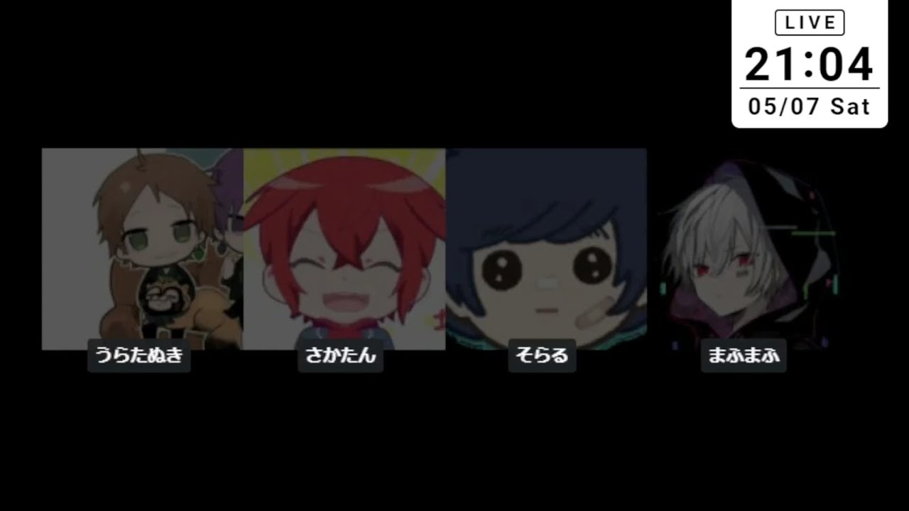 うらたぬき】【あほの坂田】【まふまふ】【そらる】Live そらまふうら