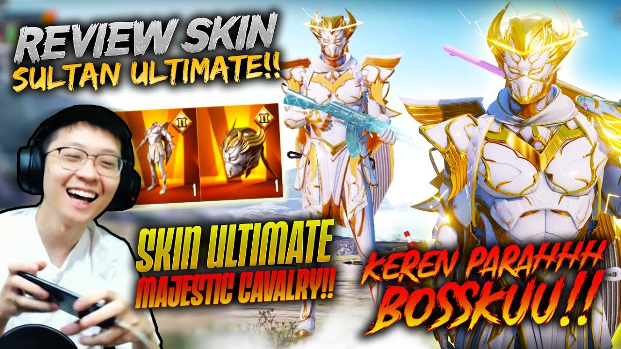 REVIEW SKIN SULTAN ULTIMATE WINGED CAVALRY!! KEREN PARAHHH!! | PUBG MOBILE