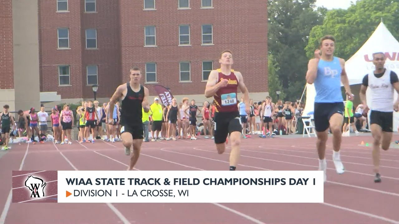 WIAA State Track and Field Day 1 - YouTube
