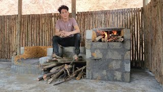 Build a kitchen to cook There is a firewood store. Building Life, Episode 231