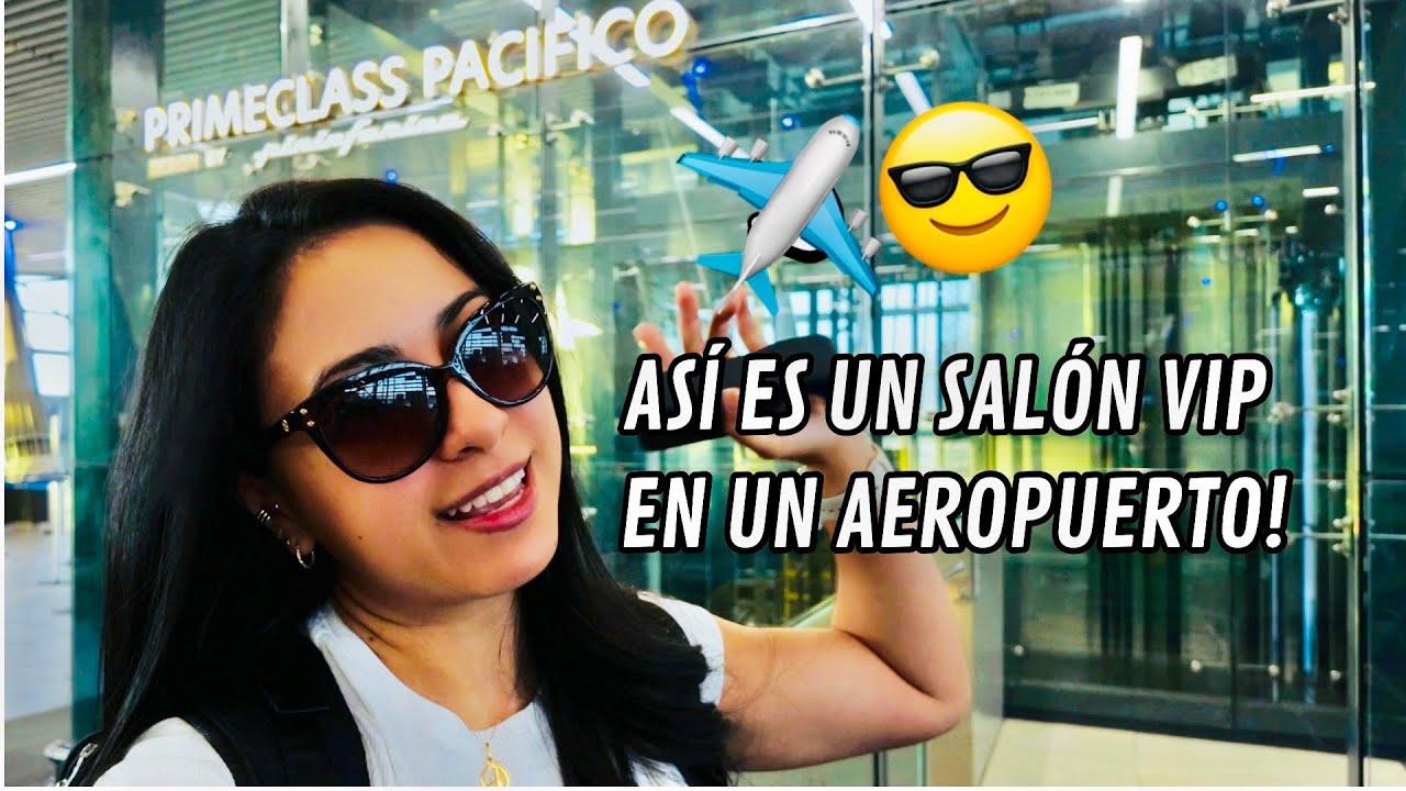 ASÍ ES UN SALÓN VIP DE UN AEROPUERTO! SALÓN PRIMECLASS PACIFICO EN SANTIAGO DE CHILE!