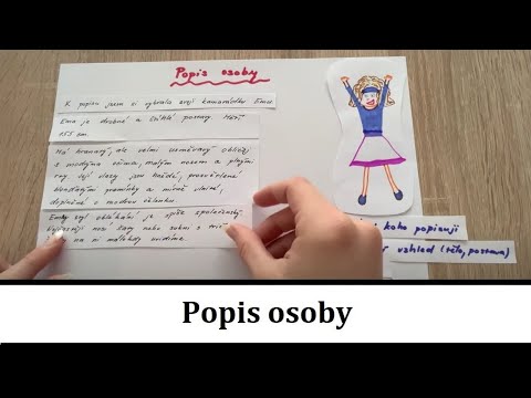 Video: Jak popsat nepříjemnou osobu?