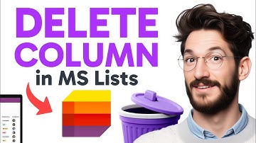 How to DELETE a COLUMN in Microsoft Lists (Step by Step) 2025