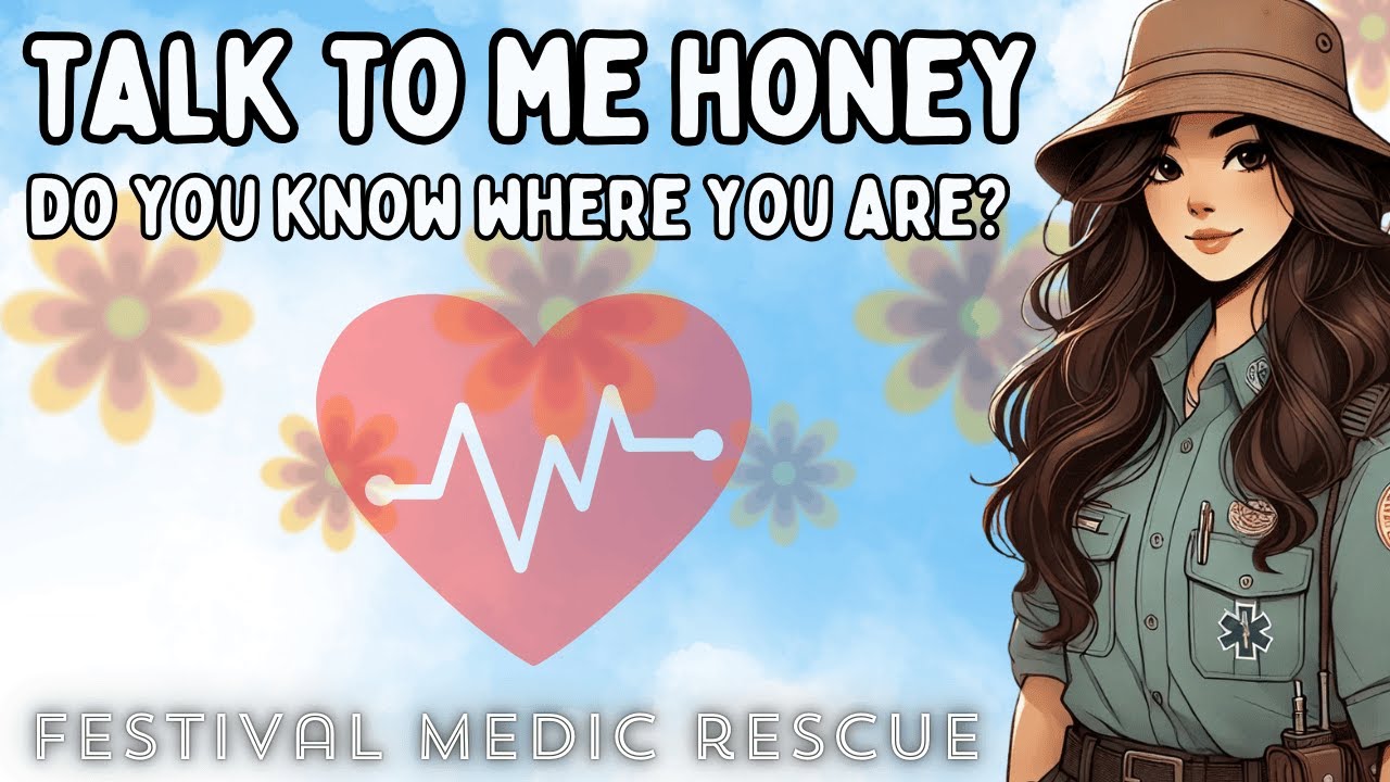 ASMR | Festival Paramedic Rescues You [YOU FAINTED] [f4a, medical attention, hydration, gentle care]
