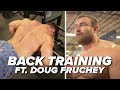 Doug fruchey hits back workout  super training gym
