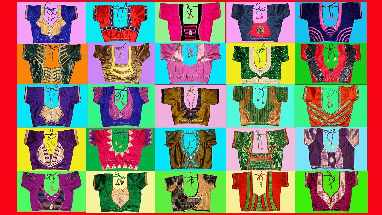 Awe-inspiring Collection of Simple Blouse Design Images in Full 4K ...