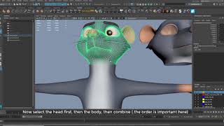 Facial Rigging - Setting up the head for blendShapes