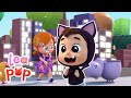 Pussy Cat Pussy Cat and Animal Sounds | Happy Songs with Lea and Pop