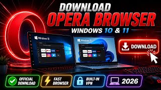 How to Download Opera Browser for Windows 10 & Windows 11 (2026) screenshot 1