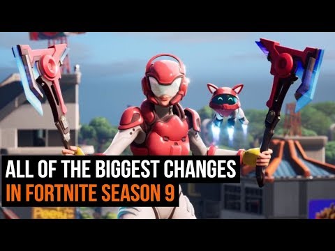 the 5 biggest changes in fortnite season 9 new locations and secrets - new changes in fortnite season 9